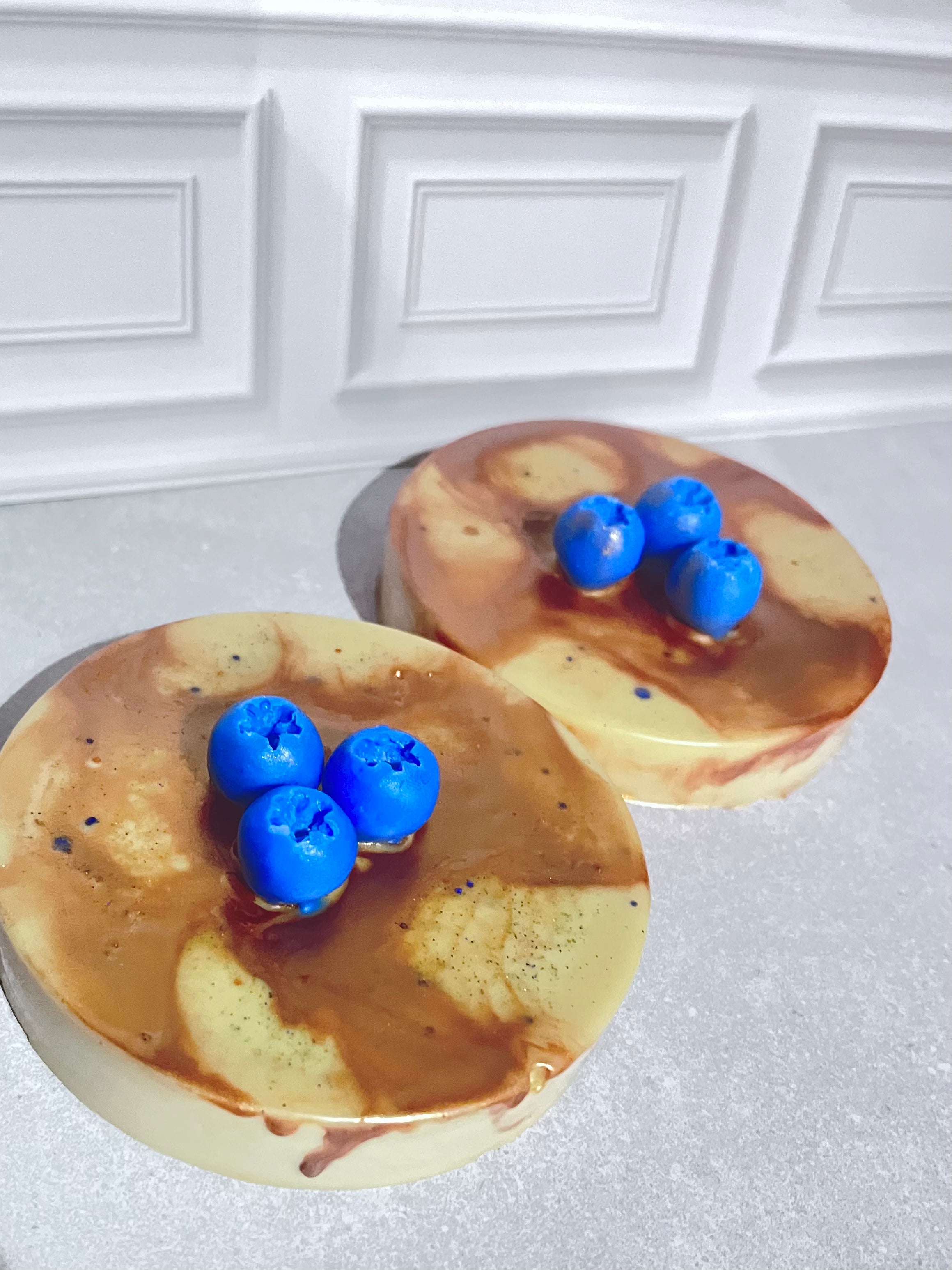 Blueberry Maple Flapjacks
