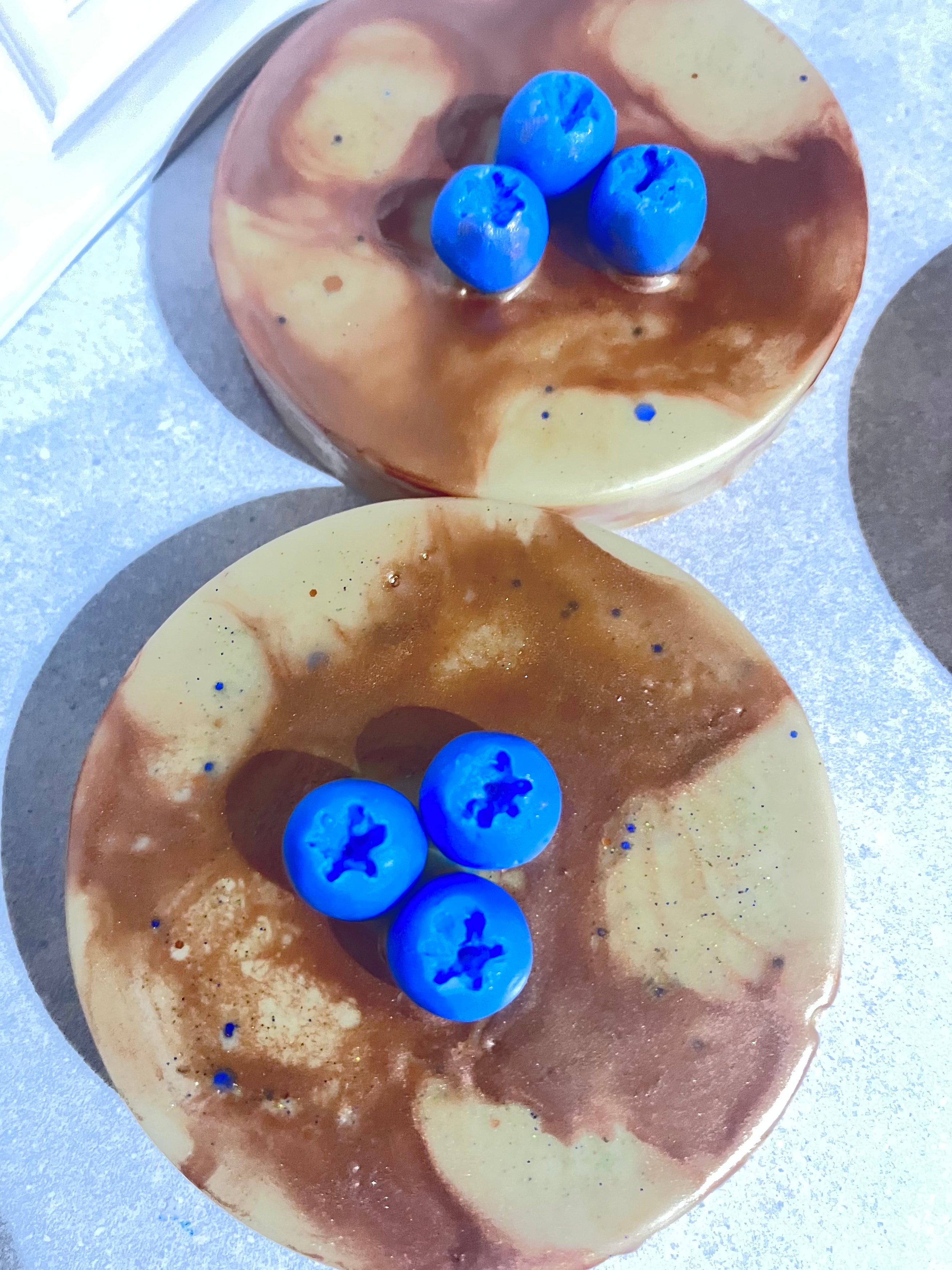 Blueberry Maple Flapjacks