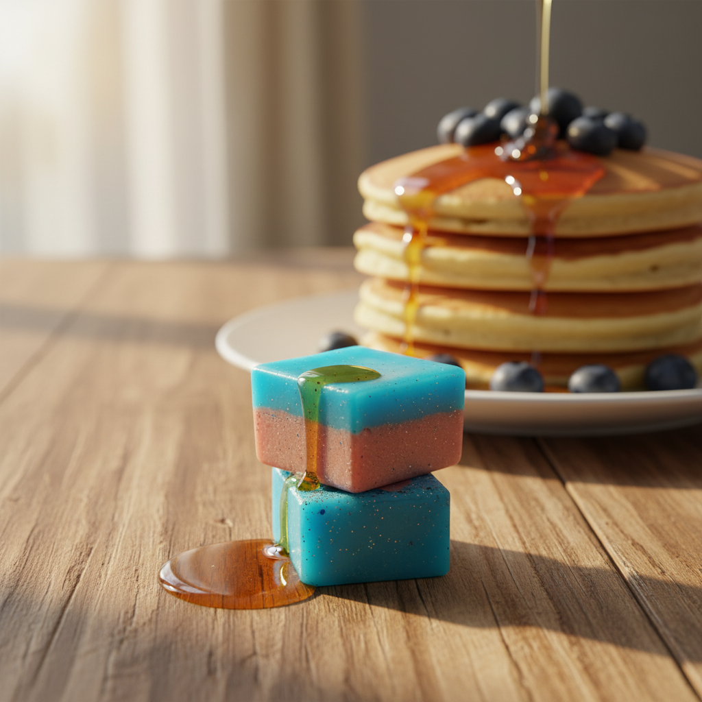 Wax Melt Cubes - Rustic Breakfast Scene